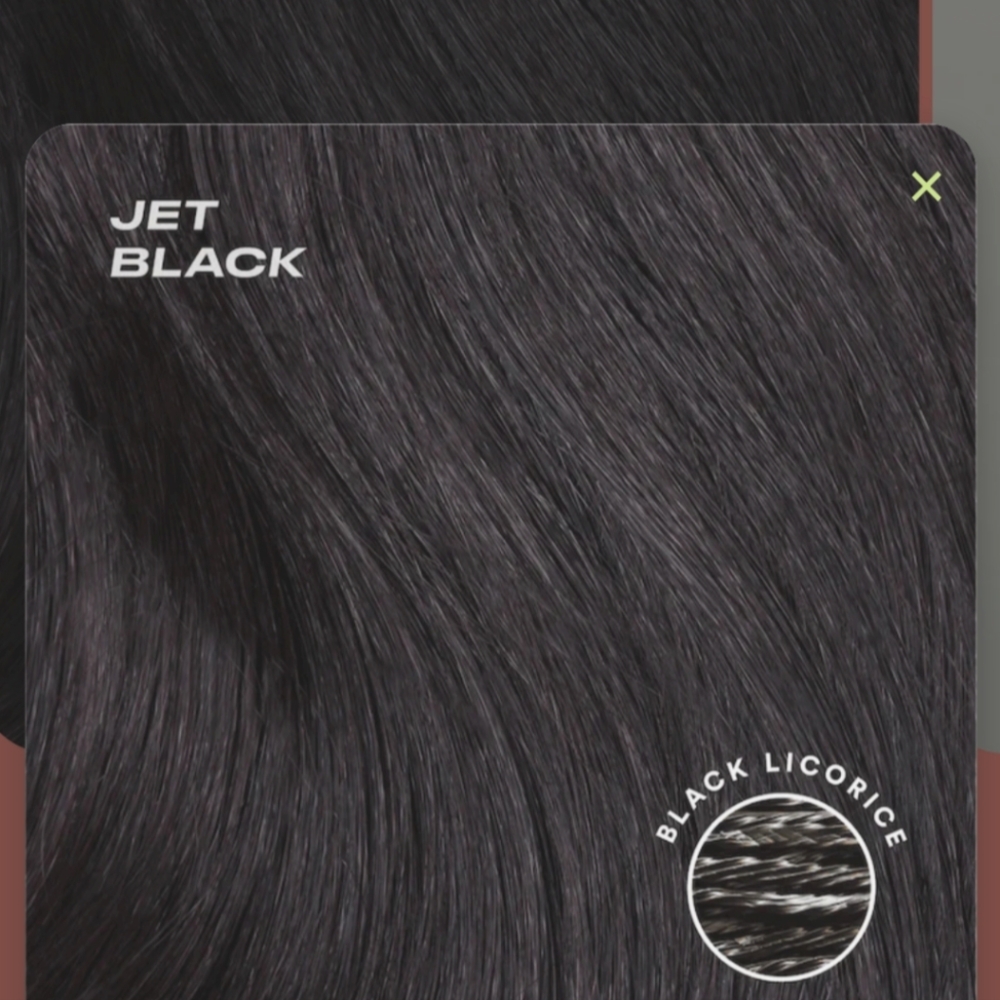 INH ponytail extension- Jet black